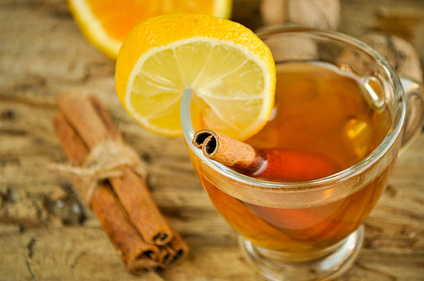 istock Hot wine for winter with delicious orange and spices 498494978