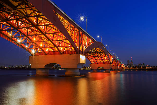 Seongsan bridge in korea