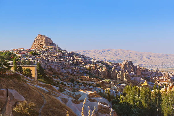 istock Uchisar Castle in Cappadocia Turkey 498498172