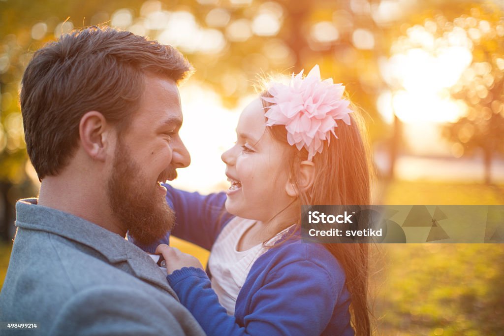 Père et fille - Photo de 2015 libre de droits