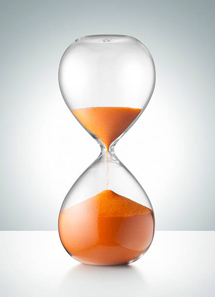 Hourglass Hourglass. half past stock pictures, royalty-free photos & images