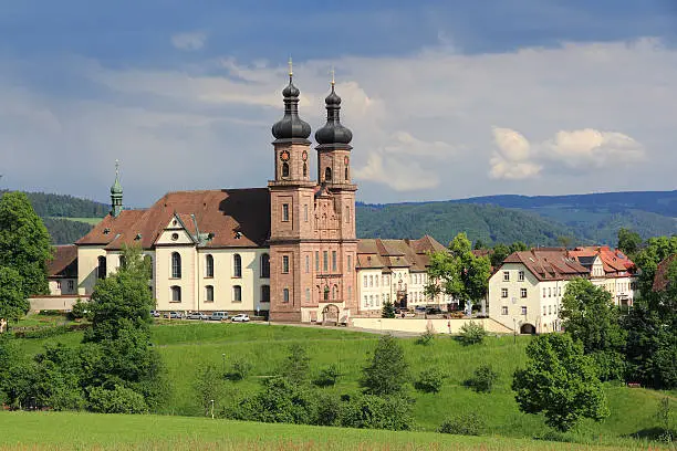 Baroque church in the heart of Black Forest