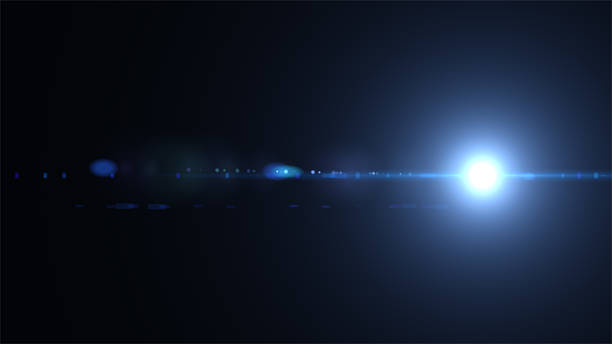 istock Light Lens Flare Overlay, Transition, Film Burn, Light leak 498504720