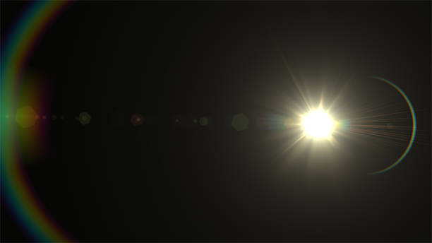 istock Light Lens Flare Overlay, Transition, Film Burn, Light leak 498505032