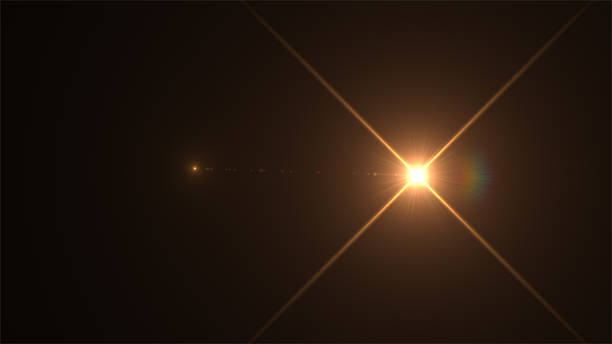 istock Light Lens Flare Overlay, Transition, Film Burn, Light leak 498505114