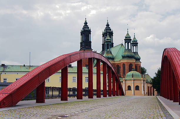 istock construction of the bridge and Cathedral 498505173