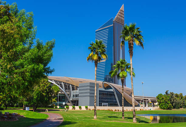 istock High rise buildings and streets in Dubai, UAE 498506471