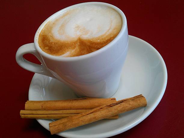 Cappuccino. Cup of Cappuccino Coffee
