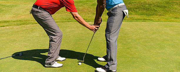 campo de golfe - golf expertise professional sport men imagens e fotografias de stock