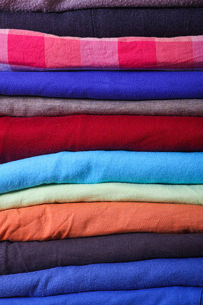 istock Pile of colorful clothes 498525565