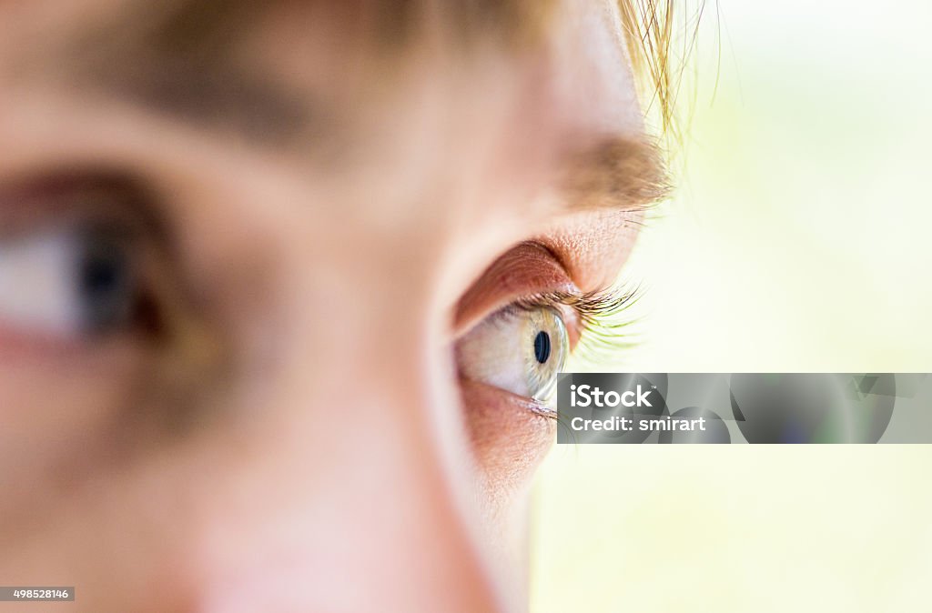 human eye macro human eye Diabetic Retinopathy Stock Photo