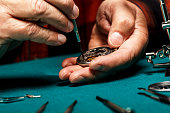 Repairing old pocket watch