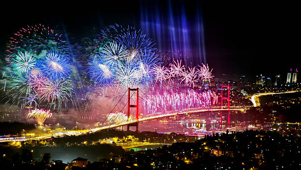 Bosphorus Bridge stock photo