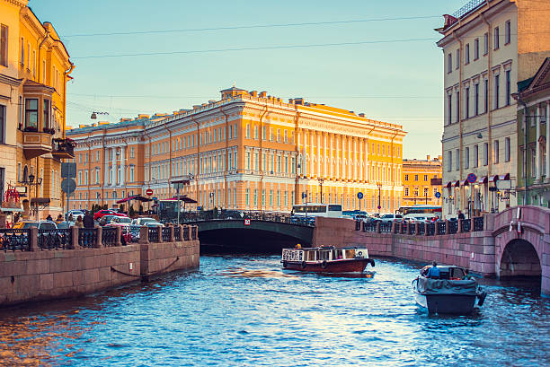 Saint Petersburg stock photo