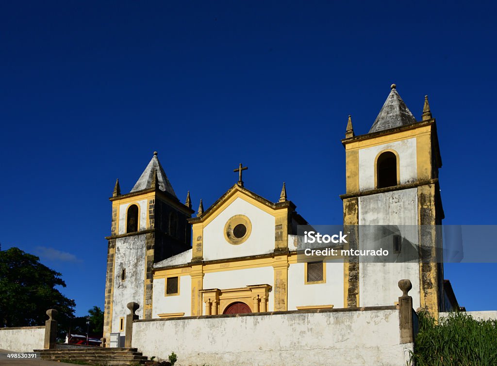 Fassade der Kathedrale von Olinda, ein UNESCO-Weltkulturerbe - Lizenzfrei Architektur Stock-Foto