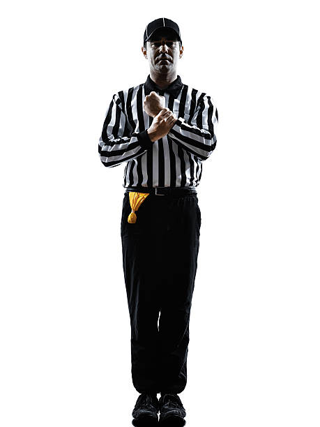 istock american football referee gestures holding silhouette 498530785