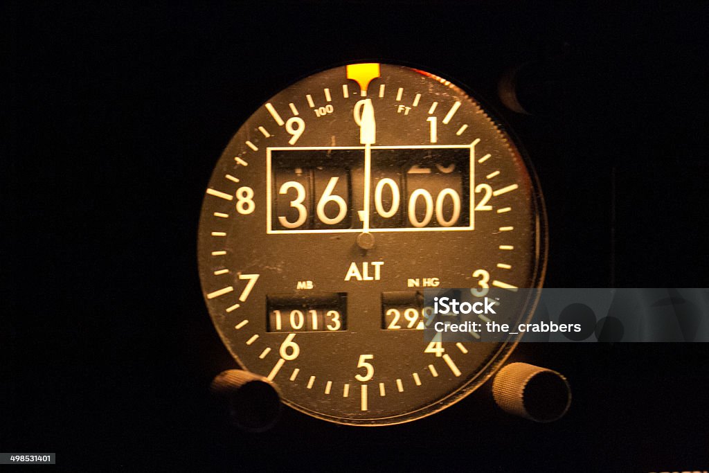 Altimeter - Royalty-free Mostrador de Altitude Foto de stock
