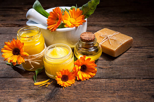 istock Homemade Calendula Ointment 498532760