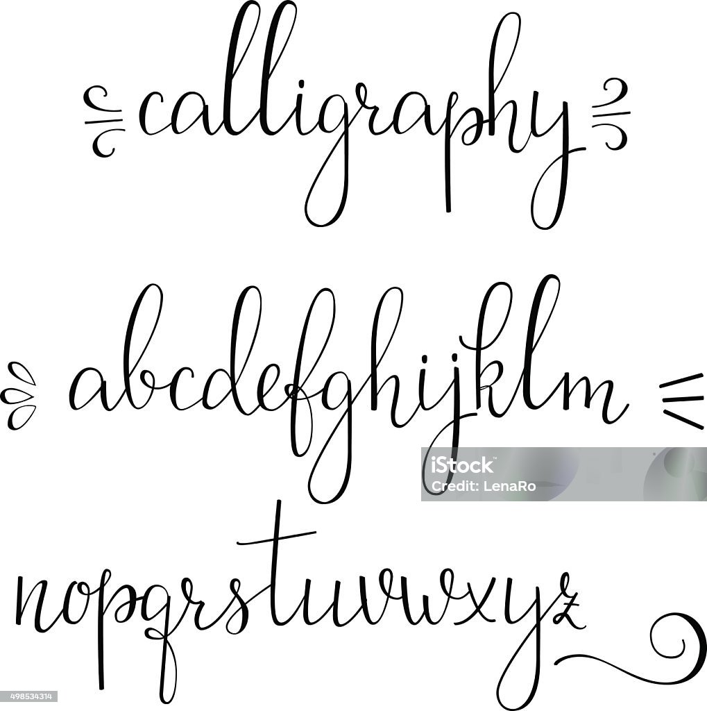 Tilly In Cursive Letters In Cursive Font