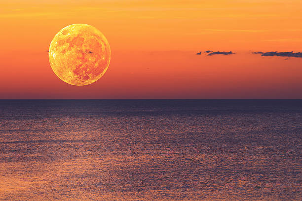 istock Moonrise over sea / ocean. 498535554