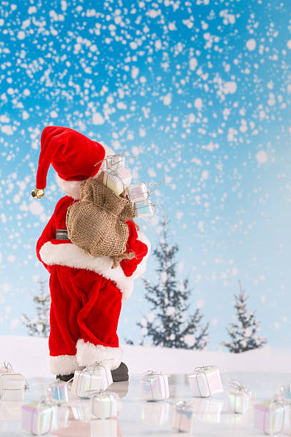 istock Santa Claus on the snow 498537132