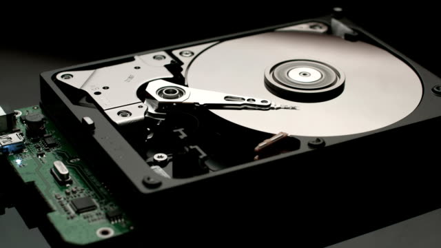 Reading data hard disk drive