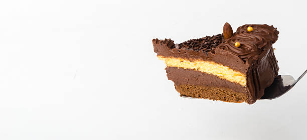 istock Slice of homemade chocolate cake 498548042
