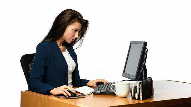 istock Woman at work station 498548494