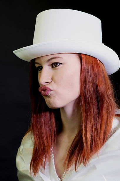 istock Young Adult Female Making A Face 498549880