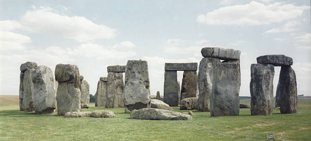 Historic Stonehenge in 1991