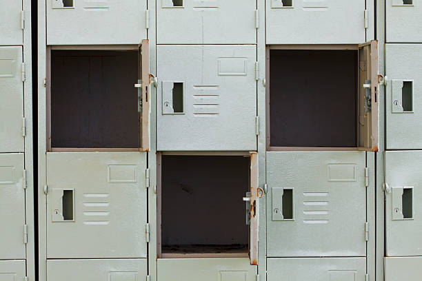 istock Lockers for keep equipment or every hings 498550995