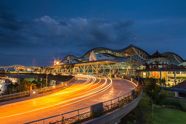 istock Bali international airport at night 498551603