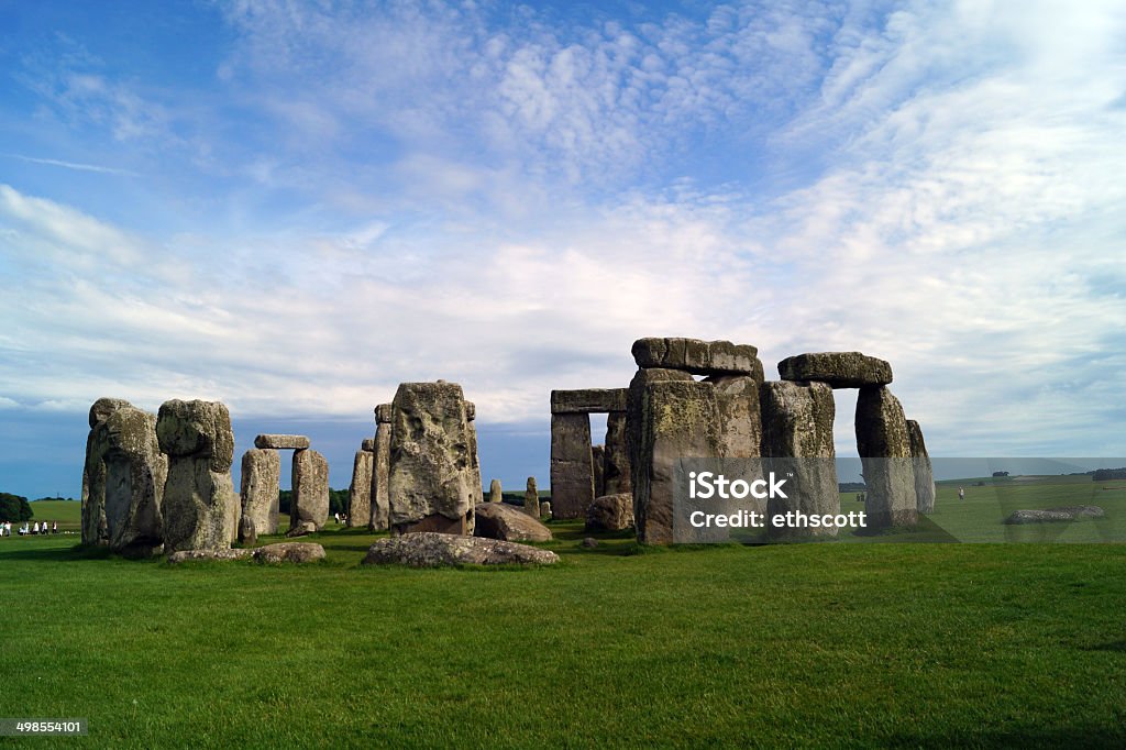 Stonehenge w Wiltshire, Anglia - Zbiór zdjęć royalty-free (Anglia)