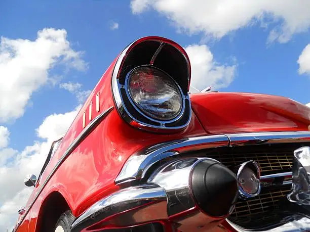 Photo of Chevy 1957 Bel Air Red