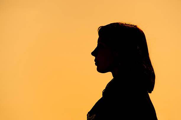 istock Black silhouette of a woman 498555535