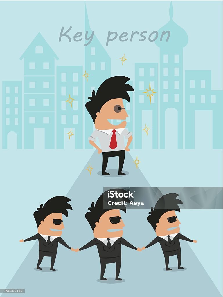 Key Person Stock Illustration - Download Image Now - 2015, Abundance ...