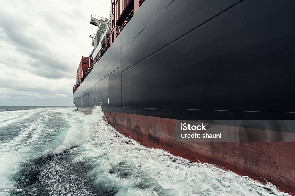 Buque de carga en el mar - Foto de stock de Buque libre de derechos