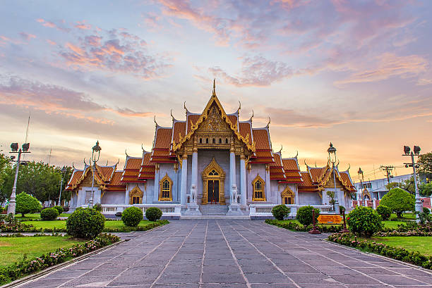 istock Wat Benchamabophit,The Marble Temple,Bangkok 498558494