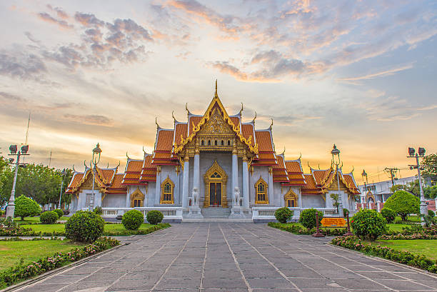 istock Wat Benchamabophit,The Marble Temple,Bangkok 498558626