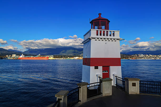 Lighthouse in Stanley Park, Vancouver, Canada