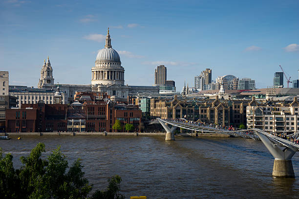 istock St. Paul 's cathedral top view, London England, UK 498565531