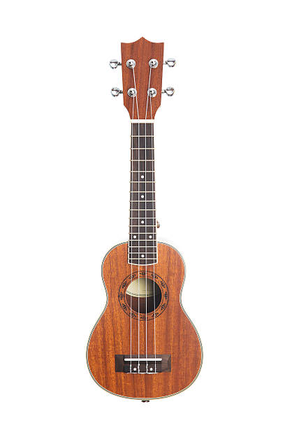 foto de estúdio de um ukulele guitarra - uke - fotografias e filmes do acervo