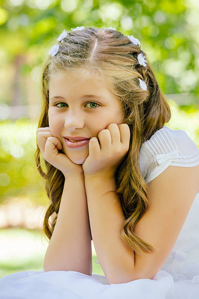 istock Girl in her First Communion Day 498568945