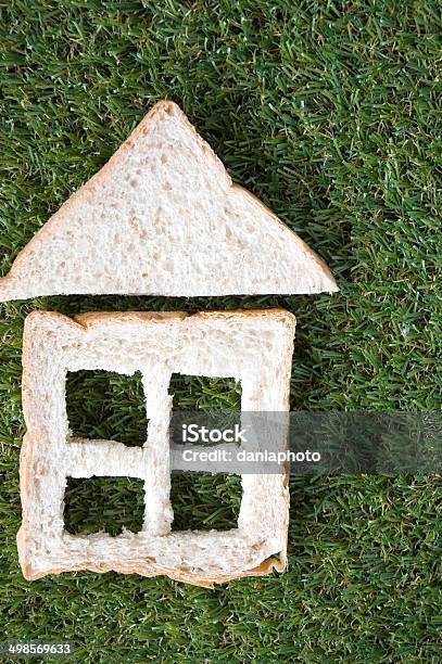 House Made From Bread Stock Photo - Download Image Now - Abstract, Agriculture, Architecture