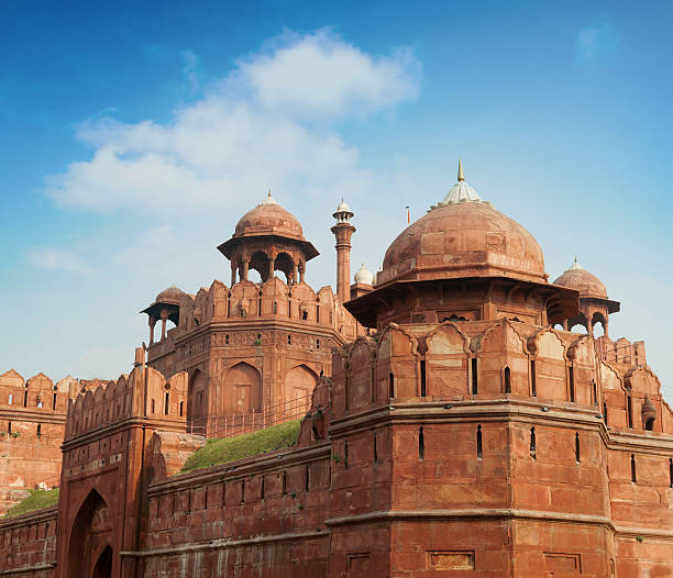 istock The Red Fort outside view 498573094