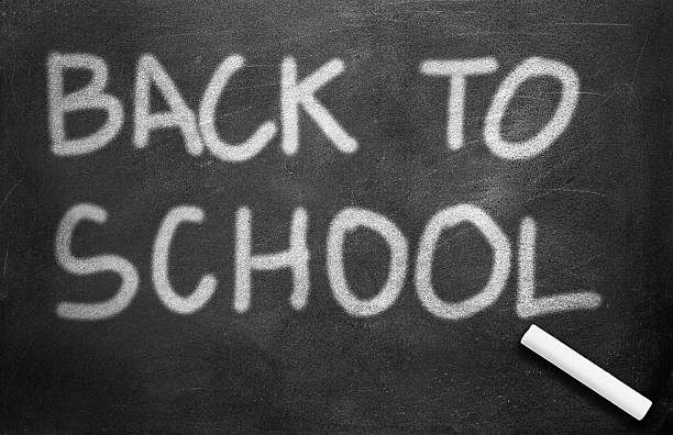 istock Chalk and back to school write on chalkboard background 498574810