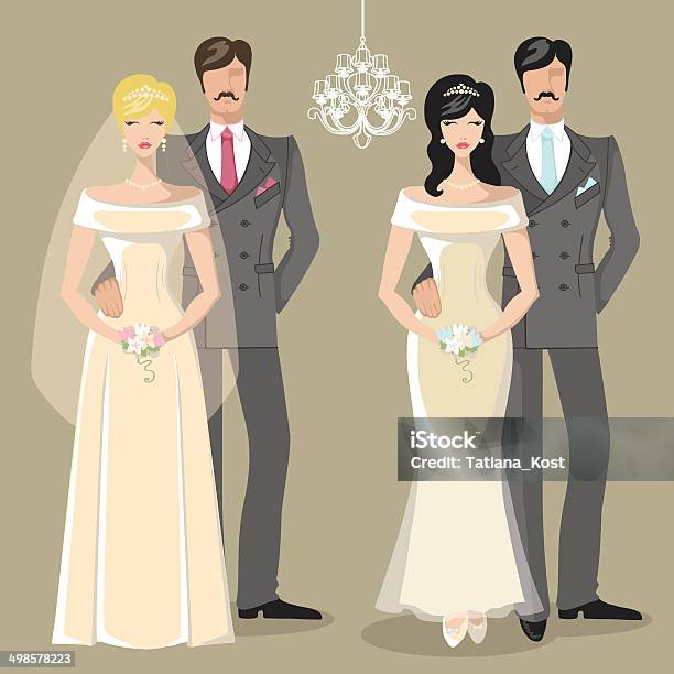 Cute Wedding Set Of Cartoon Couple Bride And Groom Stock Illustration - Download Image Now - Adult, Arts Culture and Entertainment, Beautiful People - iStock Cute Wedding Set Of Cartoon Couple Bride And Groom Stock Illustration - Download Image Now - Adult, Arts Culture and Entertainment, Beautiful People - iStock