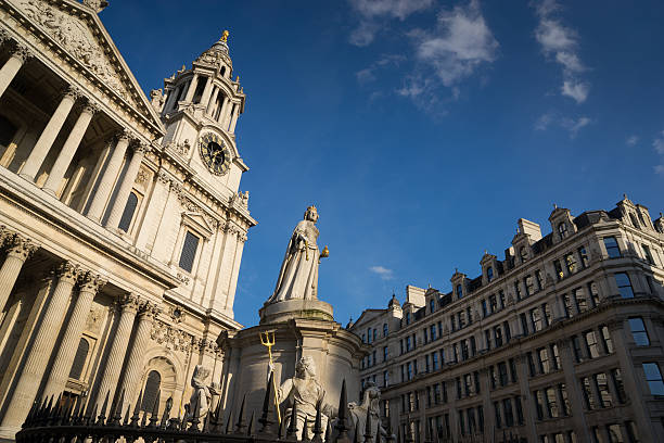 istock St. Paul 's cathedral top view, London England, UK 498579239