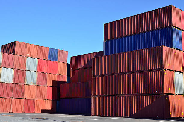 istock Cargo container yard, the Port of Tokyo, Japan 498579488