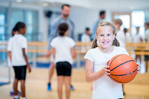 istock Playing Basketball at the Gym 498579852